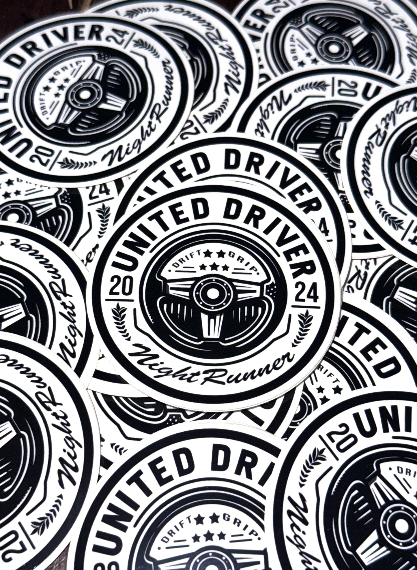 Sticker United Driver 2024 - Frais de port offerts !